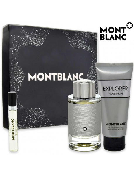 Mont Blanc Explorer Platinum 2023  pánsky SET