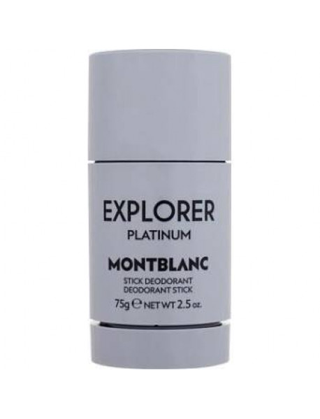 Mont Blanc Explorer Platinum deostick pánsky 75 ml