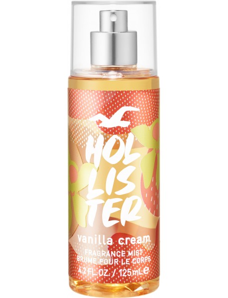 Hollister Vanilla Cream  dámsky telový sprej 125 ml 